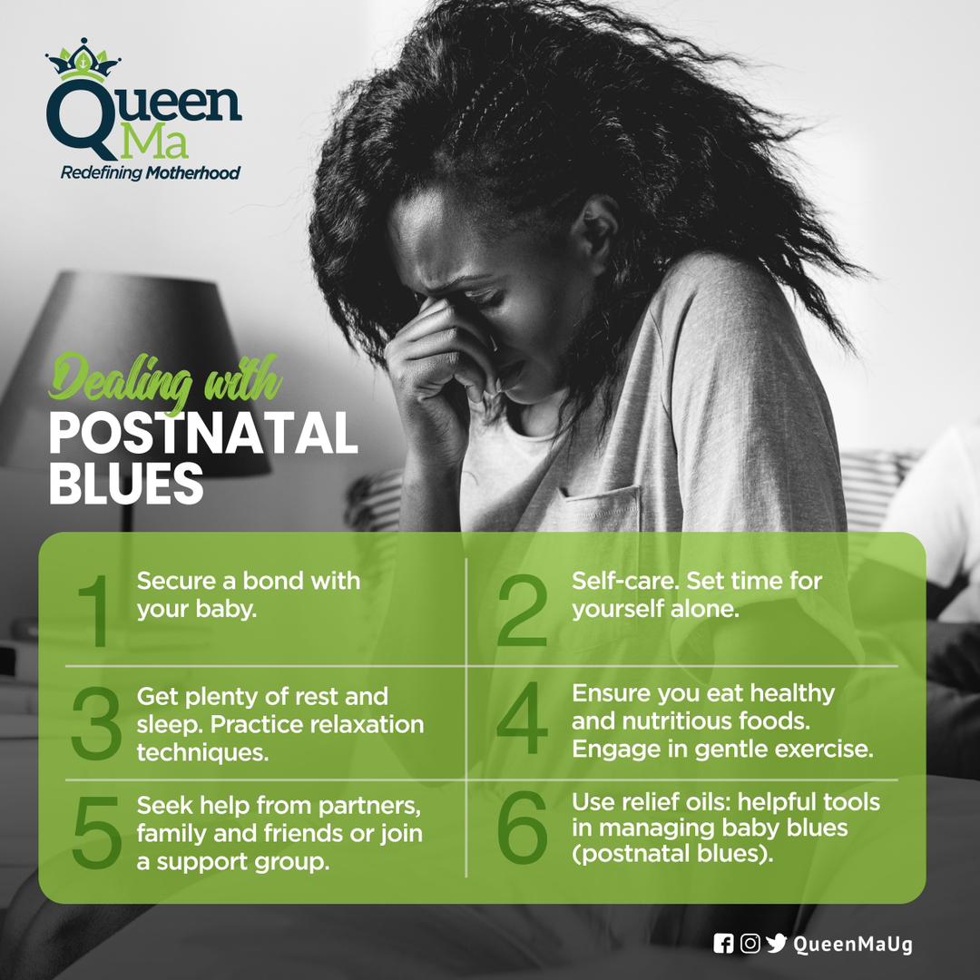 queenmaug's tweet photo. Most new moms experience #PostnatalBlues after childbirth, which commonly include mood swings, crying spells, anxiety and difficulty sleeping.
As you adjust to the new demands of motherhood, we look at a few things that can help you deal with postnatal blues. #QueenMa https://t.co/hIHaUXC9ff