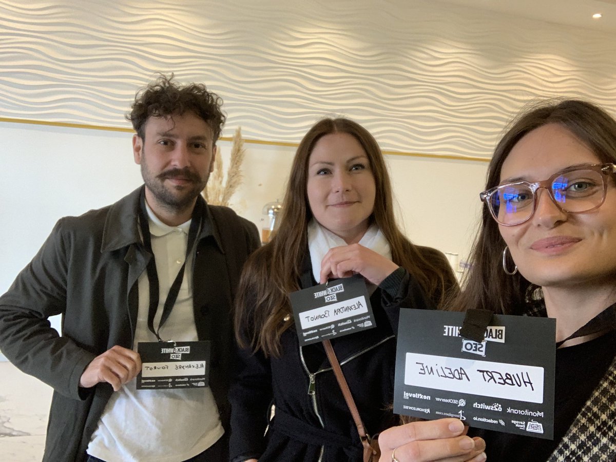 Bien arrivés à la #bwseo !