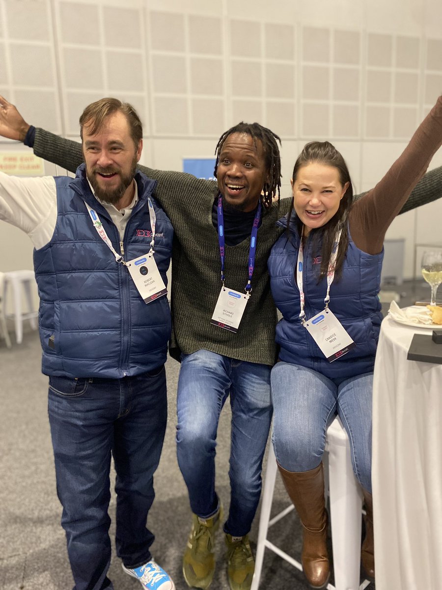 Shoutout to Richard who came all the way from Germany to attend DevConf Cape Town this year. 
We are incredibly grateful to have such loyal and supportive guests who see the value in DevConf❤️

#devconf #software #lovewhatwedo