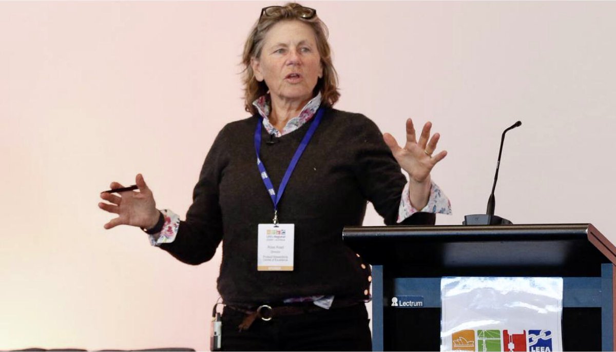 Rose Read, director at @StewardshipAu, tackled #sustainability head-on, as #LiftExSydney Day 1️⃣ rattled towards its conclusion.