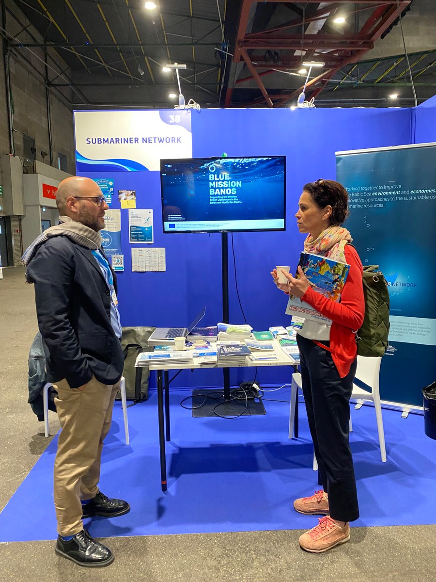 #EMD2023 just started.  
Come around @SubmNet stands and meet #bluemissionBANOS and other 
#missionOcean projects. 

Looking forward to seeing you all! 

@CareenKrueger