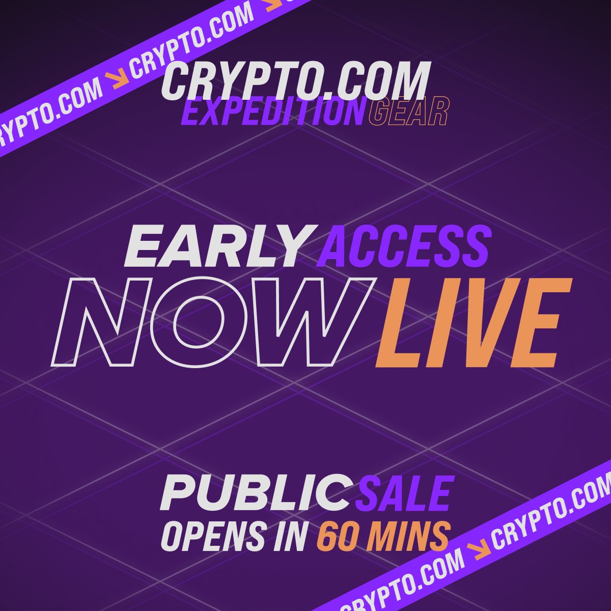 Loaded Lions 🦁 and Cyber Cubs 🐱 holders, the Expedition Gear backpack 🎒 Early Access sale is now live! 

Shop the drop now 👉 crypto.com/nft/drops-even…