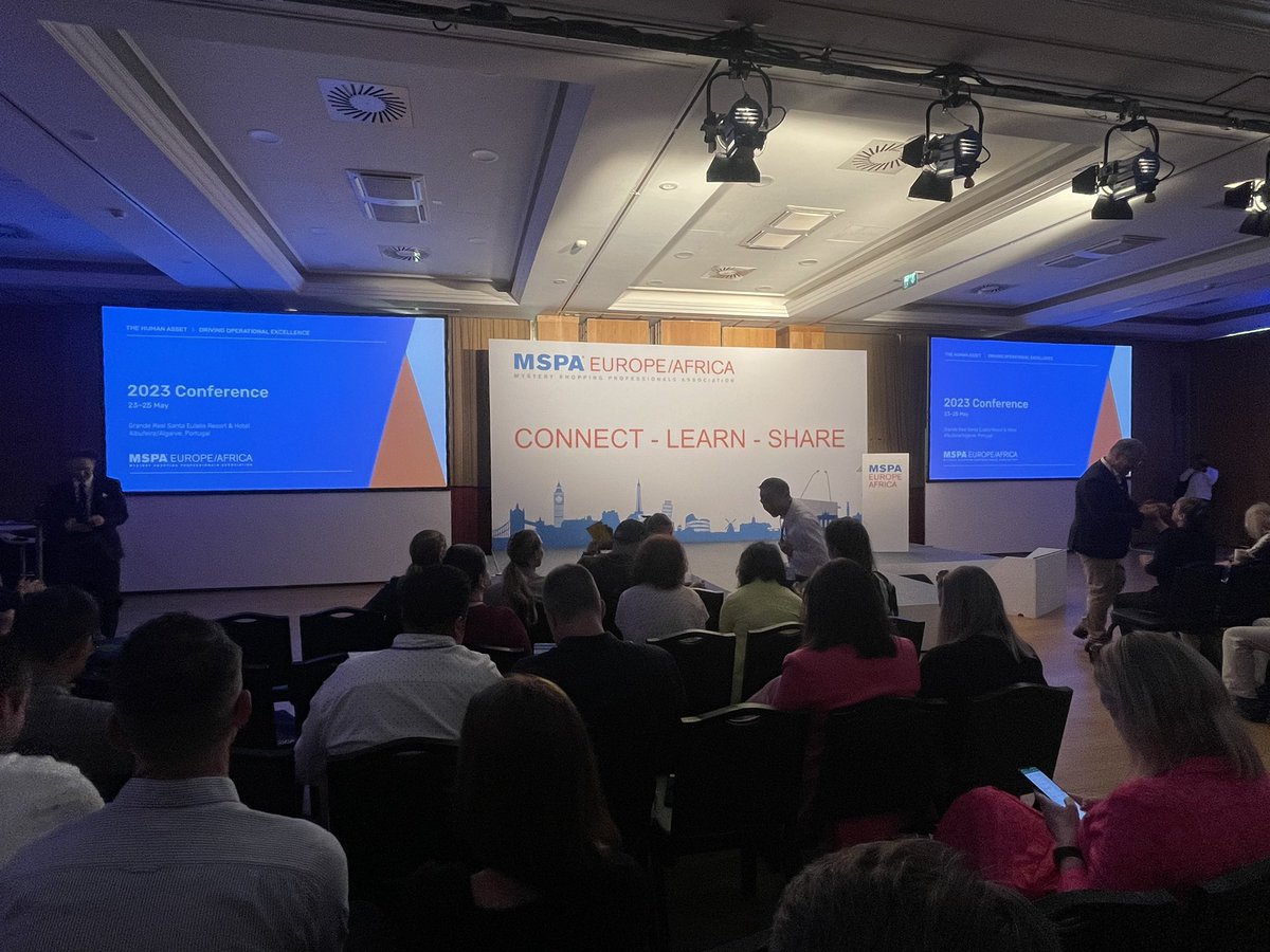 Here we go…looking forward to the opening day of the <a href="/MSPAEurope/">MSPA Europe/Africa</a> conference 2023 kicked off by Luis Duarte - The Human Asset Driving Operational Excellence.