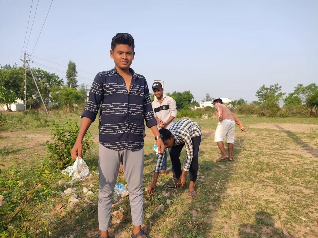 Name of program - MISSION LIFE 2023-2024
Category of program - Cleanness Drive
Venue - Golanthara
Date - 23-05-2023
Block -Rangeilunda
NYV Name - Asish kumar sahu 

@Nyksindia @YASMinistry @NYKS_Odisha @NehruGanjam