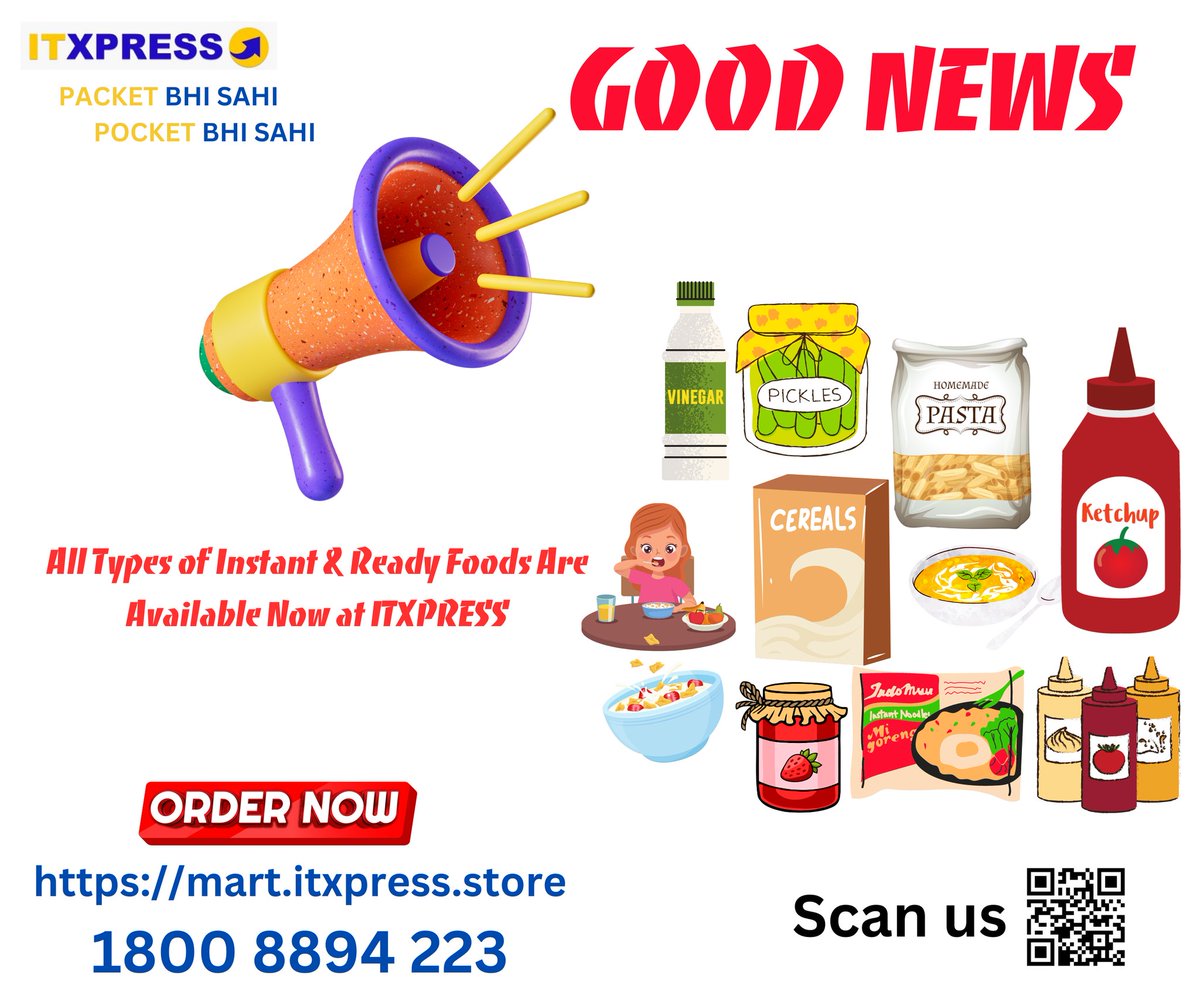 itxpress_'s tweet photo. Order now at ITXPRESS ✨
First time in Bongaigaon Online Shopping Store.
*
*
@satya_prakash1
@ElectrodataL
@Dipankarr0
#itxpress
#onlineshopping
#Bongaigaon
#assam
#instantfoods https://t.co/k7lOwNS0Or
