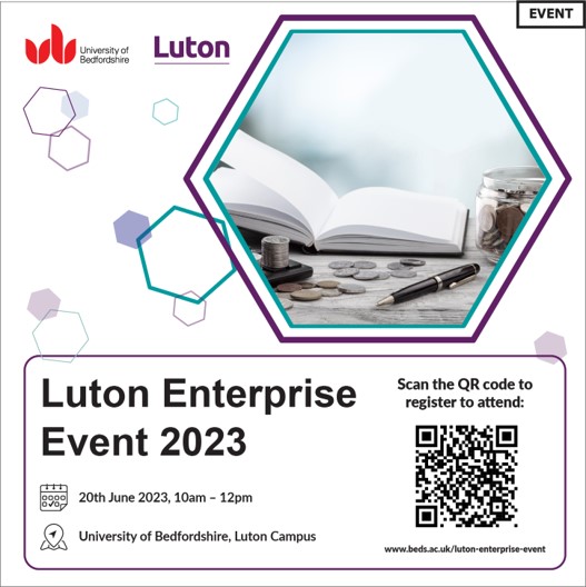 Join <a href="/uniofbeds/">uniofbeds</a> &amp; <a href="/lutoncouncil/">Luton Council</a> at the Luton Enterprise Event on 20/06/23 (10am-12pm).
🔐 Hear tips &amp; tricks on how to get back into the workplace
🔐 Gain insight into financial avenues to #support your start-up
💻Register: beds.ac.uk/luton-enterpri…