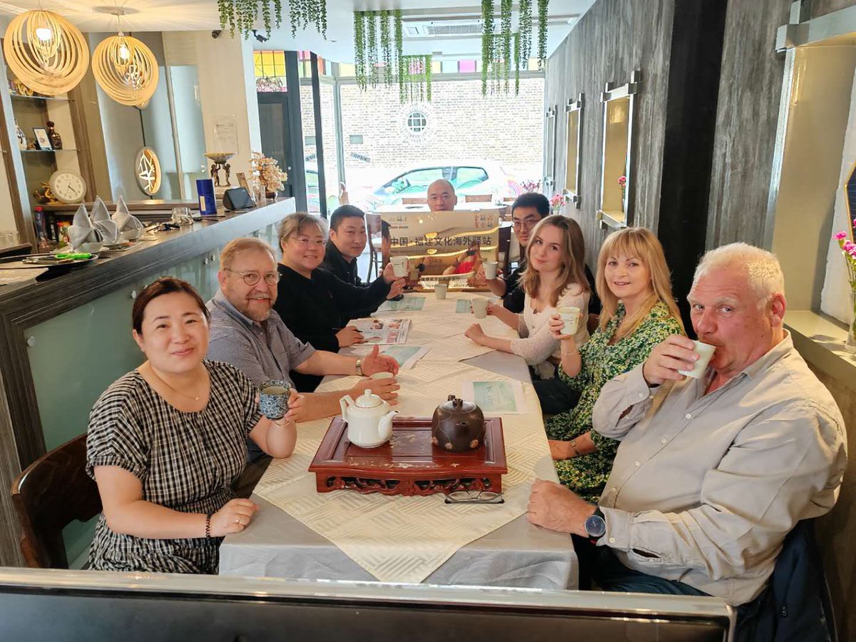 May 21, 2023 is the fourth International Tea Day. Fujian Culture Overseas Station (UK) organize British friends and local Chinese to participate in the activity of "Tea to the World, Meeting Friends with Tea". 
#tea #culture #Fujian