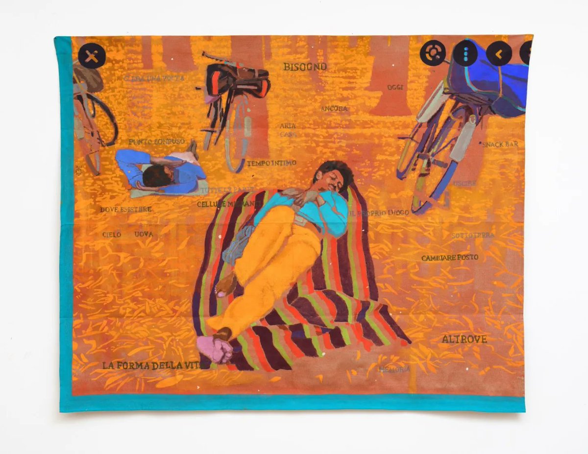 culture_roma's tweet image. Al Palazzo delle Esposizioni dal 24 maggio al 30 luglio, "#SocialDistance", 14 tele sospese di #JuliePolidoro. La mostra nasce dal tentativo di capire la percezione che abbiamo di immagini disturbanti trovate sul web.
Info su #CultureRoma: bit.ly/3MPyx2R