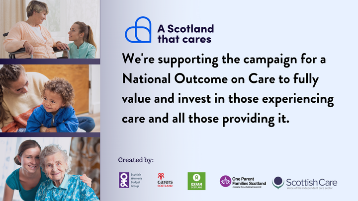 Carers Trust Scotland (@carerstrustscot) on Twitter photo 📢 We’re backing the #ScotlandCares campaign.
<a href="/scotgov/">Scottish Government</a> must put care and unpaid carers at the heart of their vision for Scotland.
Find out how – and add your organisation’s support – on the campaign 👉 ascotlandthatcares.org 📢 We’re backing the #ScotlandCares campaign.
<a href="/scotgov/">Scottish Government</a> must put care and unpaid carers at the heart of their vision for Scotland.
Find out how – and add your organisation’s support – on the campaign 👉 ascotlandthatcares.org