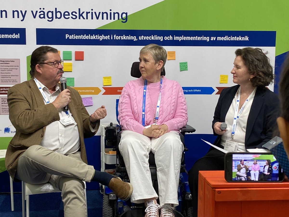””Patienterna vill vara med och patienterna kan” Lise Lidbäck i samtal om hur patienter kan göras mer delaktiga i vården. #vitalis2023