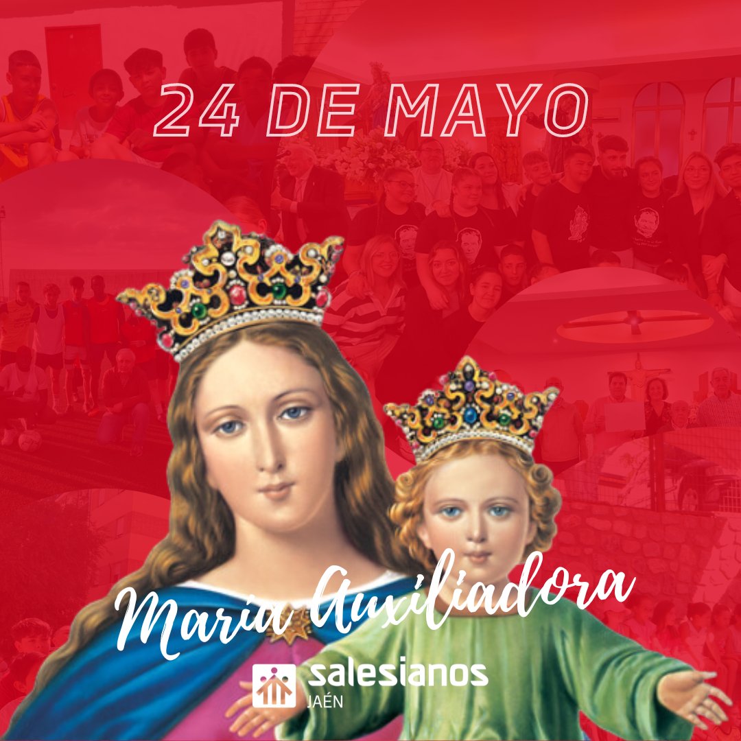 Feliz día de María Auxiliadora 🩷🩵