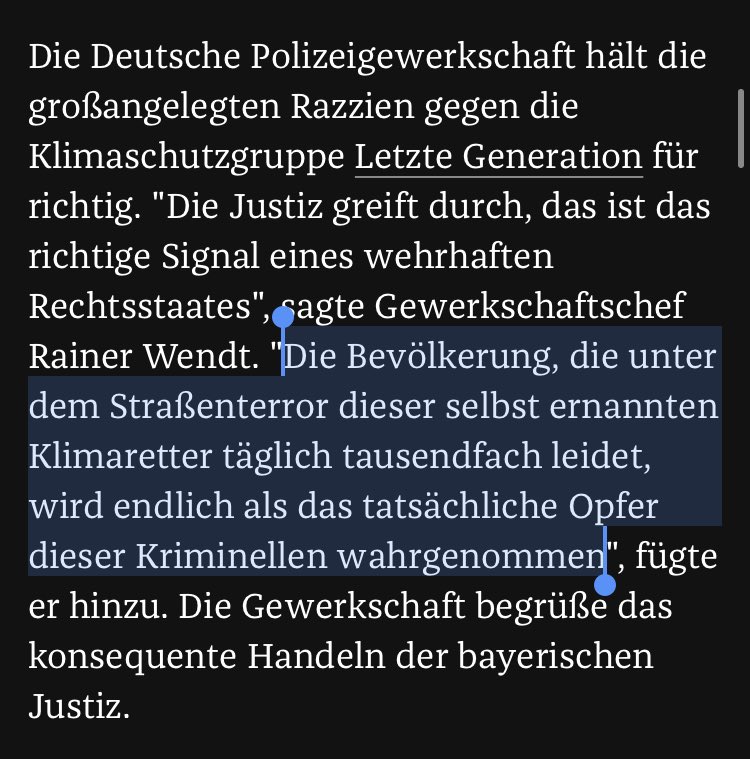 x_xjochen's tweet photo. Was hat die #LetzteGeneration mit der SA gemein?

Vollkommen normaler Sprachgebrauch einer Organisation, die sich als Sprachrohr unserer Polizei sieht… https://t.co/VwzuUxSBLo