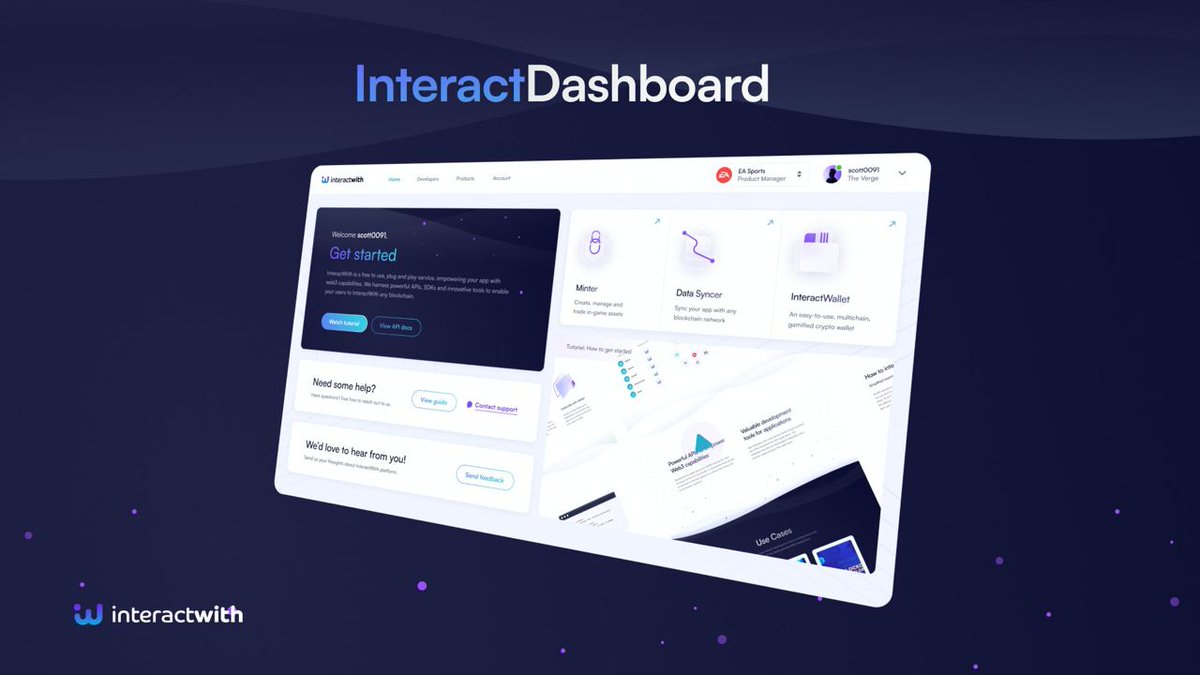 _InteractWith's tweet image. 🔍 Looking for a user-friendly tool to help you create and manage NFTs and analyze user behavior and engagement? Look no further than @InteractDash📊