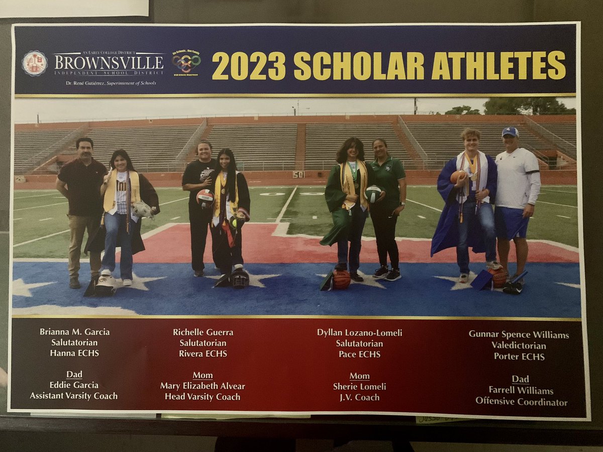 gilbert_d_leal (@gilbert_d_leal) on Twitter photo What a special year for <a href="/BISDAthletics1/">BISD Athletics</a>. Not only are these top student athletes at the top of their classes, all are BISD Coaches kids. Congrats to the coaches for a job well done. What a special year for <a href="/BISDAthletics1/">BISD Athletics</a>. Not only are these top student athletes at the top of their classes, all are BISD Coaches kids. Congrats to the coaches for a job well done.