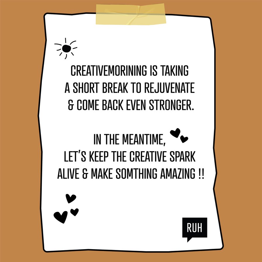 CreativeMornings/RUH tweet media