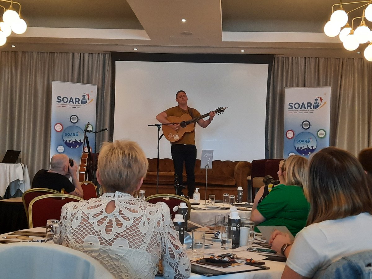 Access UCC old account (@access_ucc1) on Twitter photo Hugely successful <a href="/SoarForAccess/">SOAR Project</a> event celebrating Travellers in Education. Inspiring stories from Traveller practitioners & community partners, & though challenges still remain, a great display of Ally-ship suggests a positive future.
Great performance from <a href="/steowall/">Steo Wall</a> to wrap up Hugely successful <a href="/SoarForAccess/">SOAR Project</a> event celebrating Travellers in Education. Inspiring stories from Traveller practitioners & community partners, & though challenges still remain, a great display of Ally-ship suggests a positive future.
Great performance from <a href="/steowall/">Steo Wall</a> to wrap up