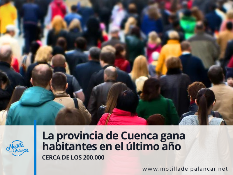 MotillaApp's tweet photo. 🫂 La provincia de Cuenca rompe la tendencia negativa y gana habitantes durante el último año. 

Todos los datos aquí ▶️ https://t.co/M33qHPzf6z https://t.co/ocF5SDS6zF