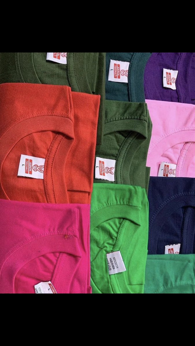 Makiscollection's tweet photo. PLAIN T-SHIRT

Price   ; 2,800

Available in different colors 

Sizes : L/M/XL/XXL

Pls kindly retweet 🙏🏾

https://t.co/RB25JN8ZNI https://t.co/VnI7pqfUTj