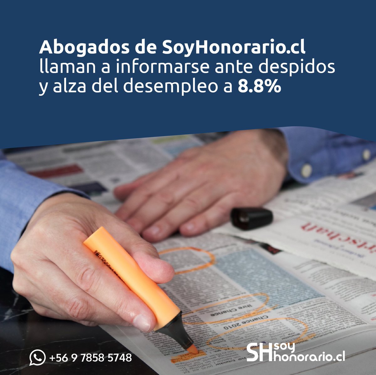 Dado que lo normal es que se incumplan fundamentos legales de los despidos, más del 90% de los juicios por este tema terminan con indemnización para el trabajador despedido. Los abogados de Soy Honorario.cl recomiendan asesorarse para conocer las opciones judiciales.