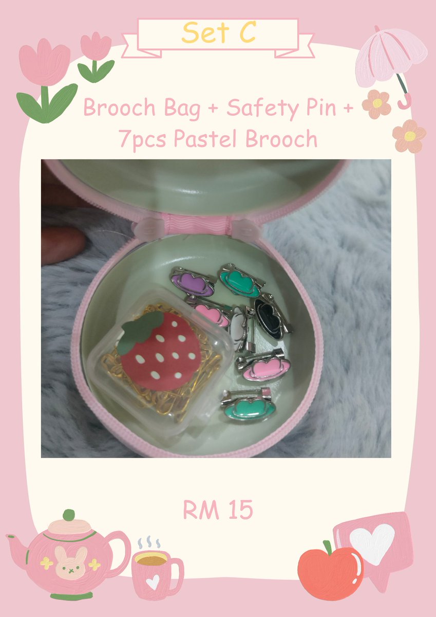 syifaaljuffry's tweet photo. 👛 Brooch Bag
👛 Pastel Brooch
👛Safety Pin
👛Stopper Brooch

🚗 Bangi &amp; Kajang
🎁 https://t.co/VE0z0oS0Fi

@TwtSemenyih @BangiKita @putrajayaMY https://t.co/SNYRv4fME2