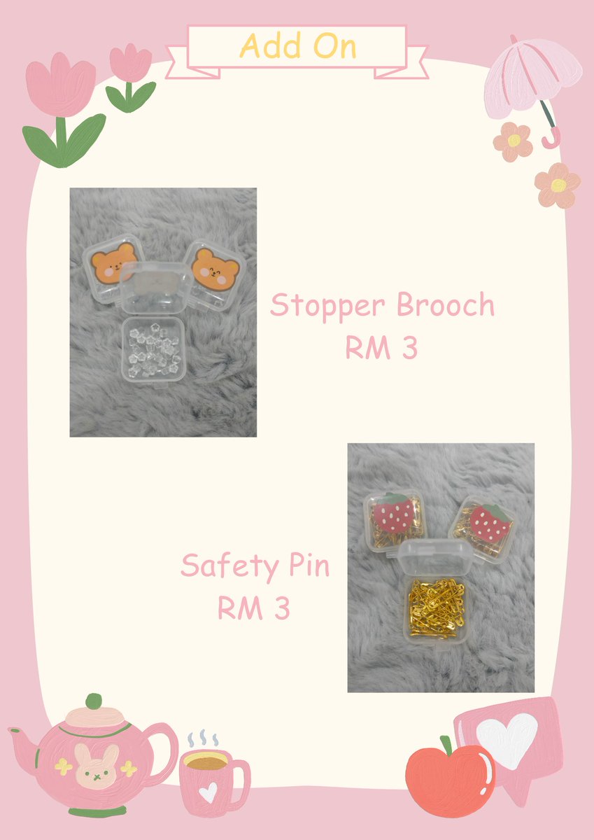 syifaaljuffry's tweet photo. 👛 Brooch Bag
👛 Pastel Brooch
👛Safety Pin
👛Stopper Brooch

🚗 Bangi &amp; Kajang
🎁 https://t.co/VE0z0oS0Fi

@TwtSemenyih @BangiKita @putrajayaMY https://t.co/SNYRv4fME2