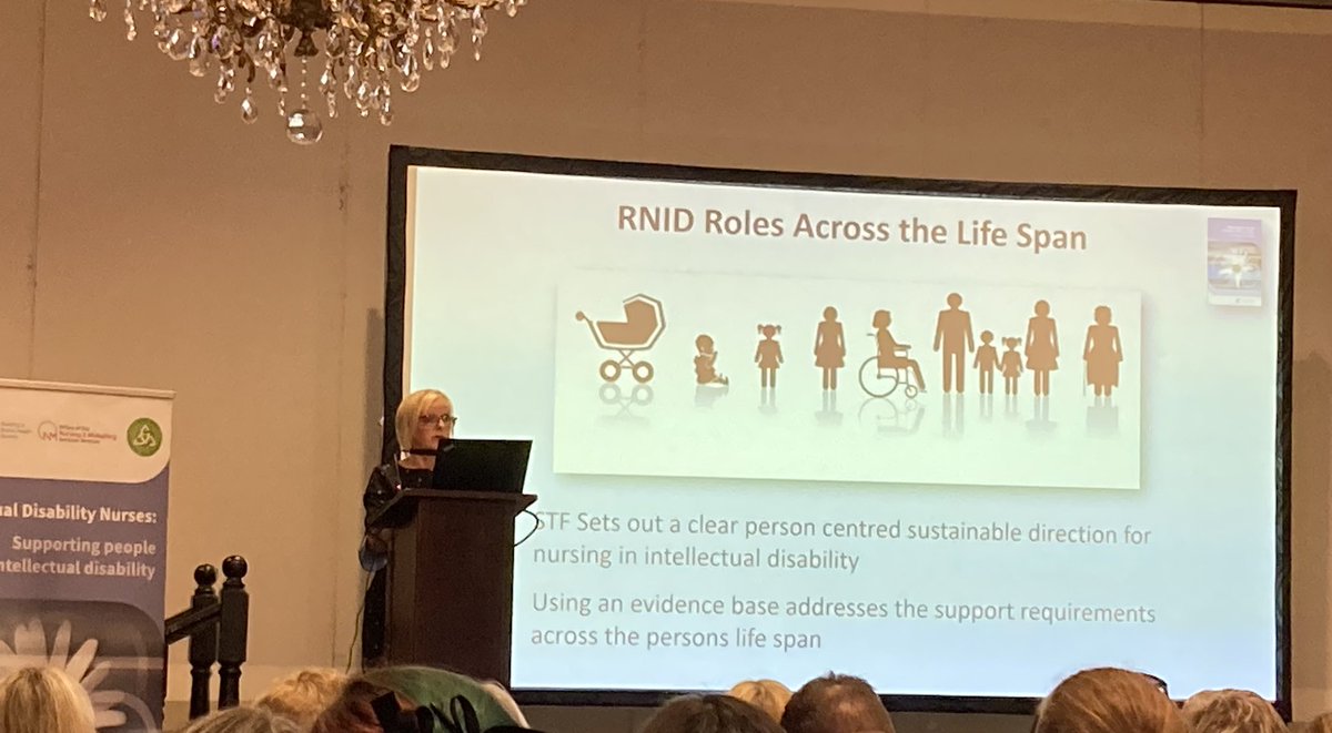 Judy Ryan highlighting the important current and future roles of the RNID in Ireland. Thanks to our wonderful RNIDs for all that you do. #shapingthefuture @rcnme_se @NMPDUKilkenny @NurMidONMSD