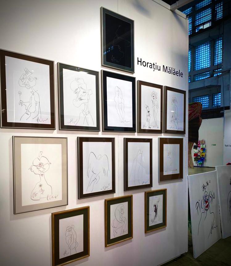 EuMalaele's tweet photo. Great news! 

You can actually find Horațiu Mălăele's art at the International Art Fair of Bucharest until 28th May 2023.   

More info: https://t.co/oyKs63Er84  

#MoBU2023 #HoratiuMalaele #eumalaele https://t.co/x4obwFN6LI