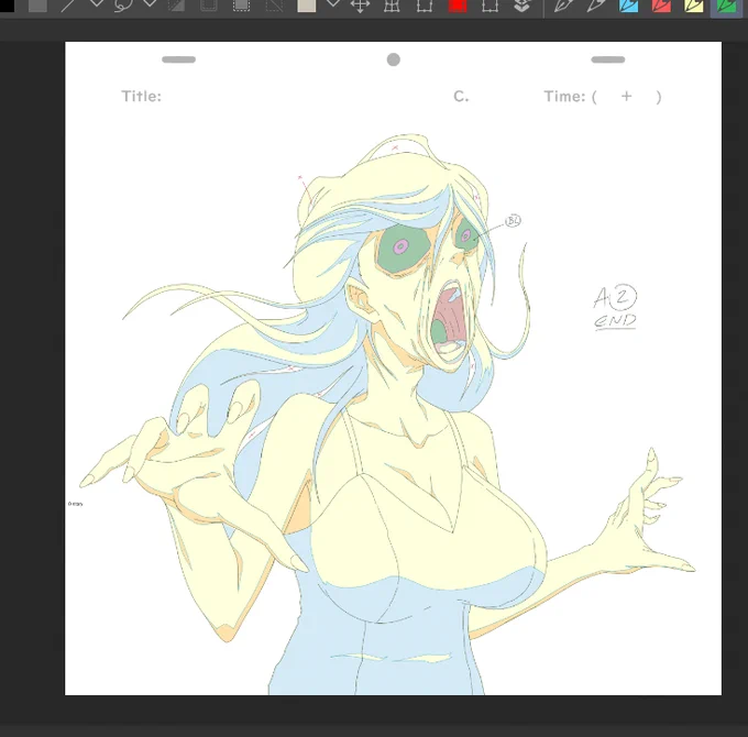 todays warmup sketch ^^