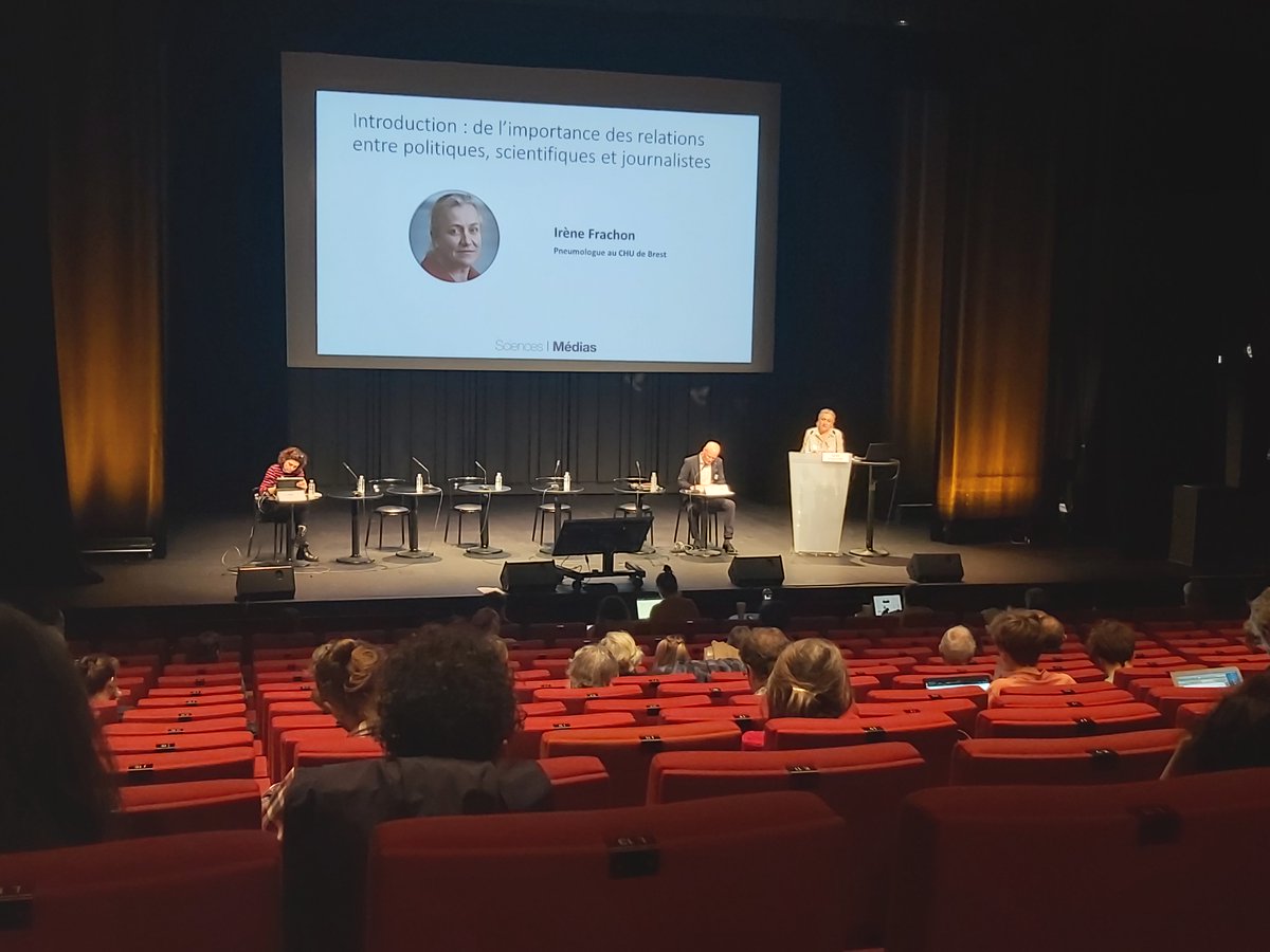 Irène Frachon, lanceuse d'alerte du #Médiator : ''J'ai eu des difficultés avec la presse, non pas généraliste, mais spécialisée (médicale), qui est majoritairement financée par l’industrie pharmaceutique, avec des attaques incessantes pour contrer cette alerte'' <a href="/SciencesMedias/">Sciences & Médias</a>
