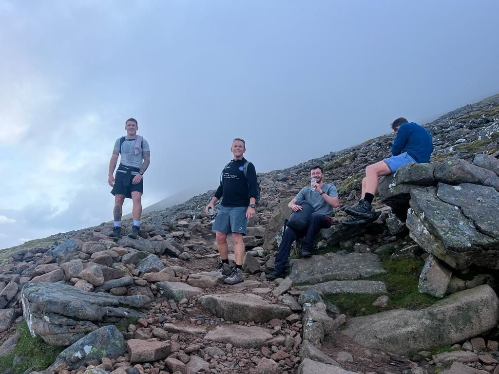 wightlinkferry's tweet image. They've done it! 🏆

The @SSRFC group have completed the Three Peaks Challenge and they smashed their target time of 24 hours, completing the gruelling climbs in just 22 hours and 48 minutes 👣

They've raised over £5k for @PAPYRUS_Charity in the process 👏