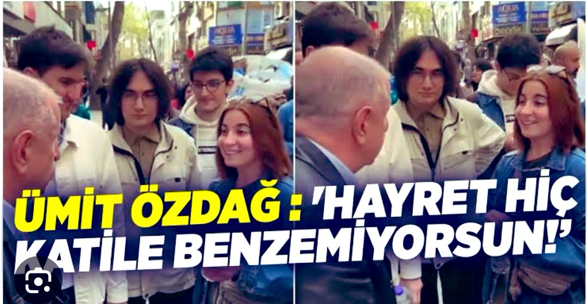 SoftMujde's tweet photo. Ümit Özdağ “hayret hiç katile benzemiyorsun” dediği kızla aynı kişiye oy verecek; Kemal Kılıçdaroğlu’na.. https://t.co/LdFW8Eu8hH