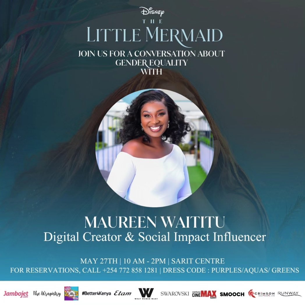 Are you ready for an unforgettable experience? 

Not only are we going to watch Disney's The Little Mermaid, but we'll  also be having powerful conversations on gender equality and raising fearless children. 

#DisneyTheLittleMermaid
#TheLittleMermaid
#PinKEMedia