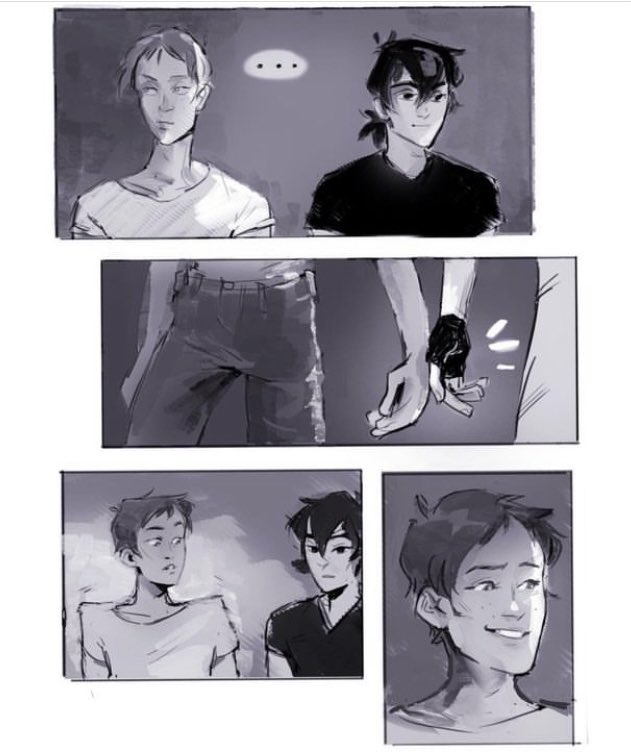 came across an older comic of mine fjjfjf it's so sope?!??? maybe it's time to steal past milu's ideas and redraw…… (but damn how did my comics just get worse lmao)