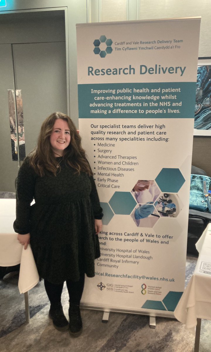 Come and join us at the Hilton today! We’re here until 3pm to chat about job opportunities in Research Delivery #CAVJobs #NHSJobs <a href="/CV_UHB/">Cardiff and Vale University Health Board</a>