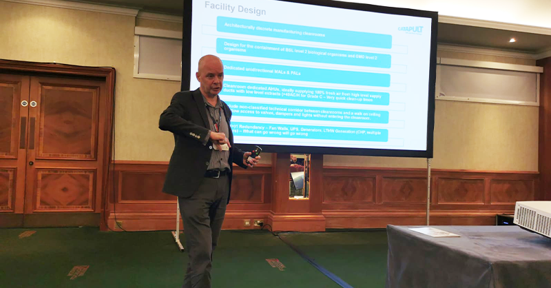's tweet image. Jon Halling, Managing Director for Quality at @CGTCatapult, is currently delivering an insightful presentation on #crosscontamination strategies in multi product facilites.

Join our waitlist to get a last minute ticket: contact brian@hpcimedia.com now.

#CTC23 #Cleanroom