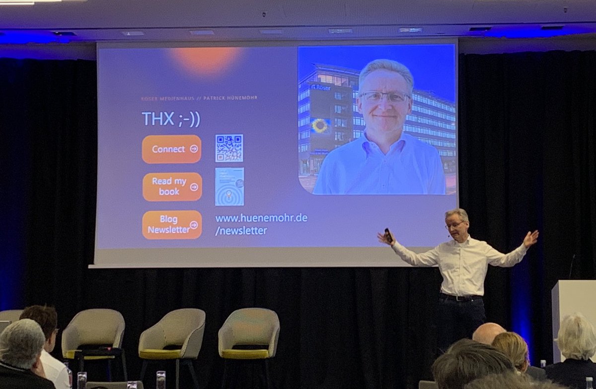 Fabian Burgey (@fabianburgey) on Twitter photo Erster Tag der #VDAV Konferenz in Berlin mit einer super Keynote zum Thema AI seitens <a href="/huenemohr/">Patrick Hünemohr</a> 👌🏼 Erster Tag der #VDAV Konferenz in Berlin mit einer super Keynote zum Thema AI seitens <a href="/huenemohr/">Patrick Hünemohr</a> 👌🏼