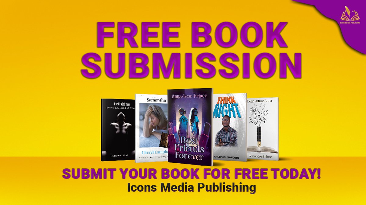 IconsPublishing's tweet photo. ๐ข Calling all aspiring authors! ๐โจ
Icons Media Publishing is thrilled to announce that we are now accepting FREE book submissions!
.
.
.
#FreeBookSubmission #CallingAllAuthors #PublishWithIconsMedia #GlobalOpportunity #PublishingDreams https://t.co/ZiWDWFfQrk
