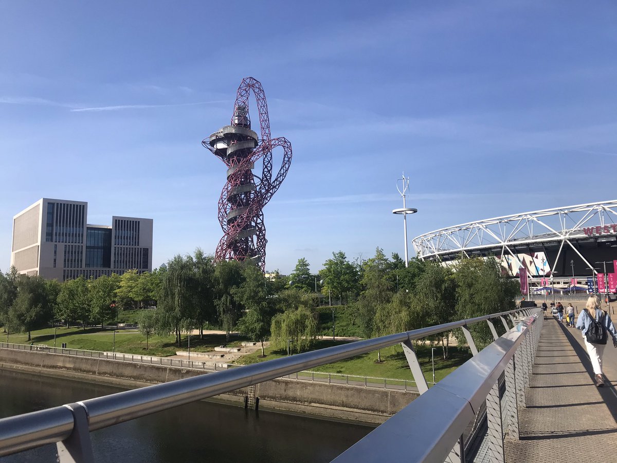 UCL East campus tweet media