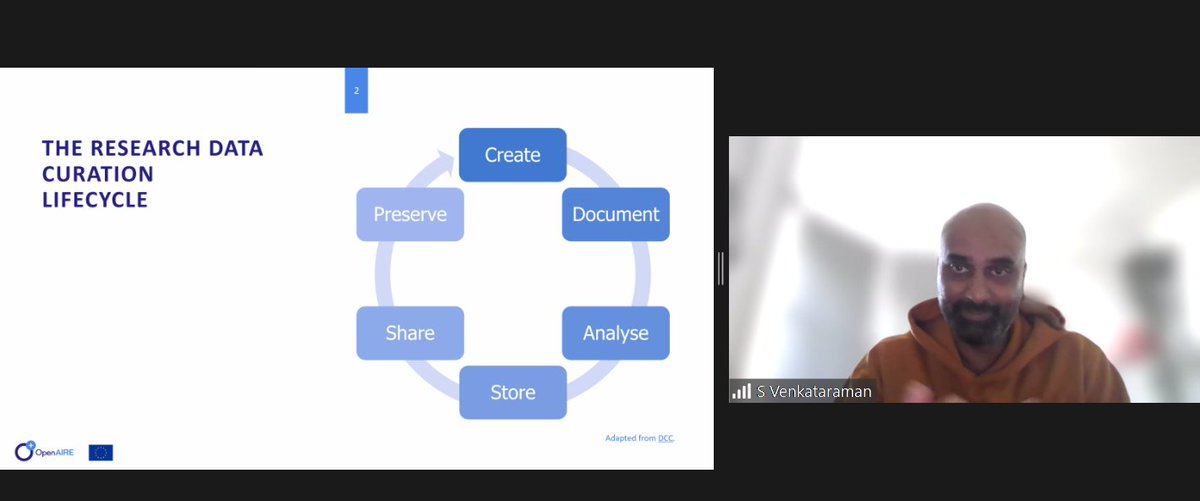 athinacp's tweet image. Really excited to be following the 3rd #OpenAIRE_OSBootcamp this week! Today we focus on #ResearchDataManagement, publishing and sharing #research data, and drafting effective #DMPs!
#datamanagement #OpenScience