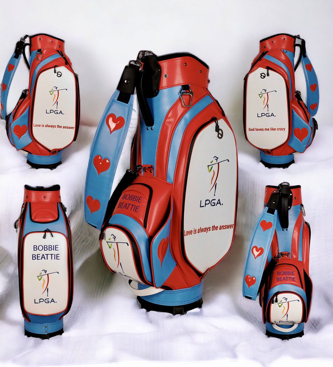 When we say custom bags we mean custom. Not mass provided. Not chosen panels. Not limited colors. Not limited designs. Full custom, built from ground zero - like no other. #luxurygolf #luxurylifestyle #golfcourse #GolfSwing #golfguys #golfgirls