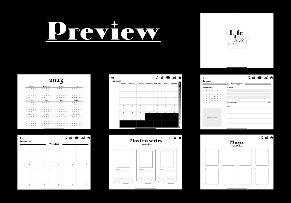 🏁pls rt or fav before use 

Digital Planner with hyperlink 💻

/ personal use only, don’t repost and not for commercial❕/

🐈‍⬛link : drive.google.com/drive/folders/…

#แจกpng #แจกไฟล์png #goodnotes #planner2023 #planner
