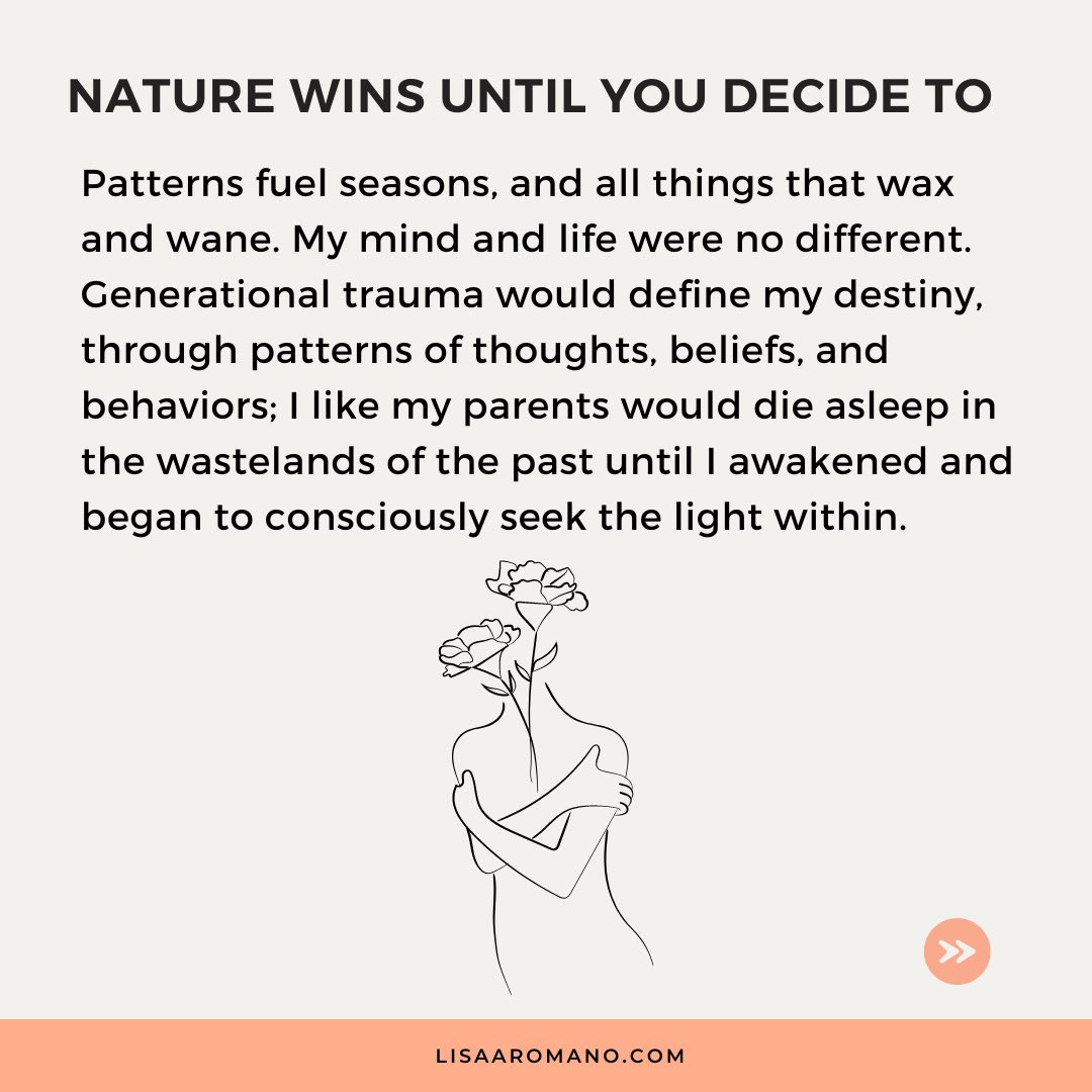 lisaaromano1's tweet photo. If you are here to evolve your soul, pain will awaken you and give you the strength to confront the illusions you are not. #childhoodtrauma #healingjourney  #adultchildrenofalcoholics #awakening #theroadbacktome #codependency #thematrix https://t.co/kSJLddcfLY