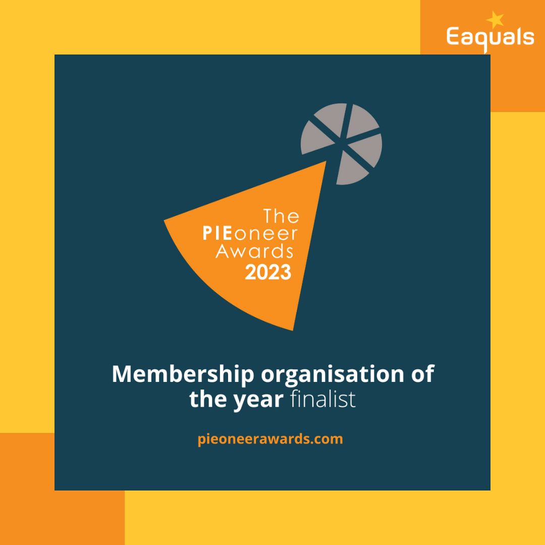 We tried to rein in our excitement...

...but we simply couldn't! 🤩 We are honored to be among the finalists in the 'Membership Organisation of the Year' category in the @PIEoneerAward. 

#PIEoneers23 #Eaquals #thankful #finalist #intled #globaled #languageeducation