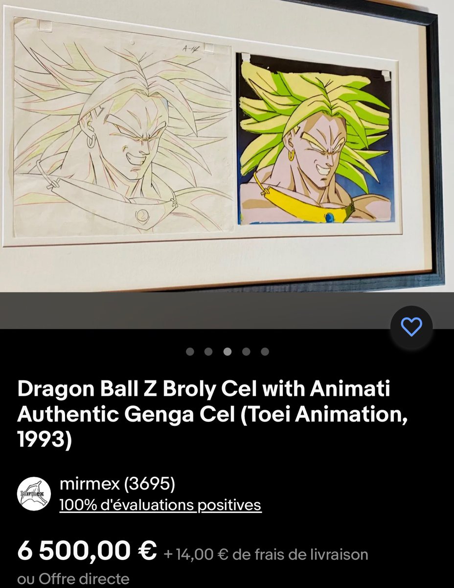 Trackdiamondz1's tweet photo. @BS4352DBZ @cirE Faites gaffe sur yahoo auction surtout ils font passer ça pour un vrai à +1000€.. 
Celui de eBay à côté c bien précisé que c une reproduction, pas mal faite d’ailleurs, il fait même des commandes je vais tester pour un saint seiya.. https://t.co/1pXsrNHp6b