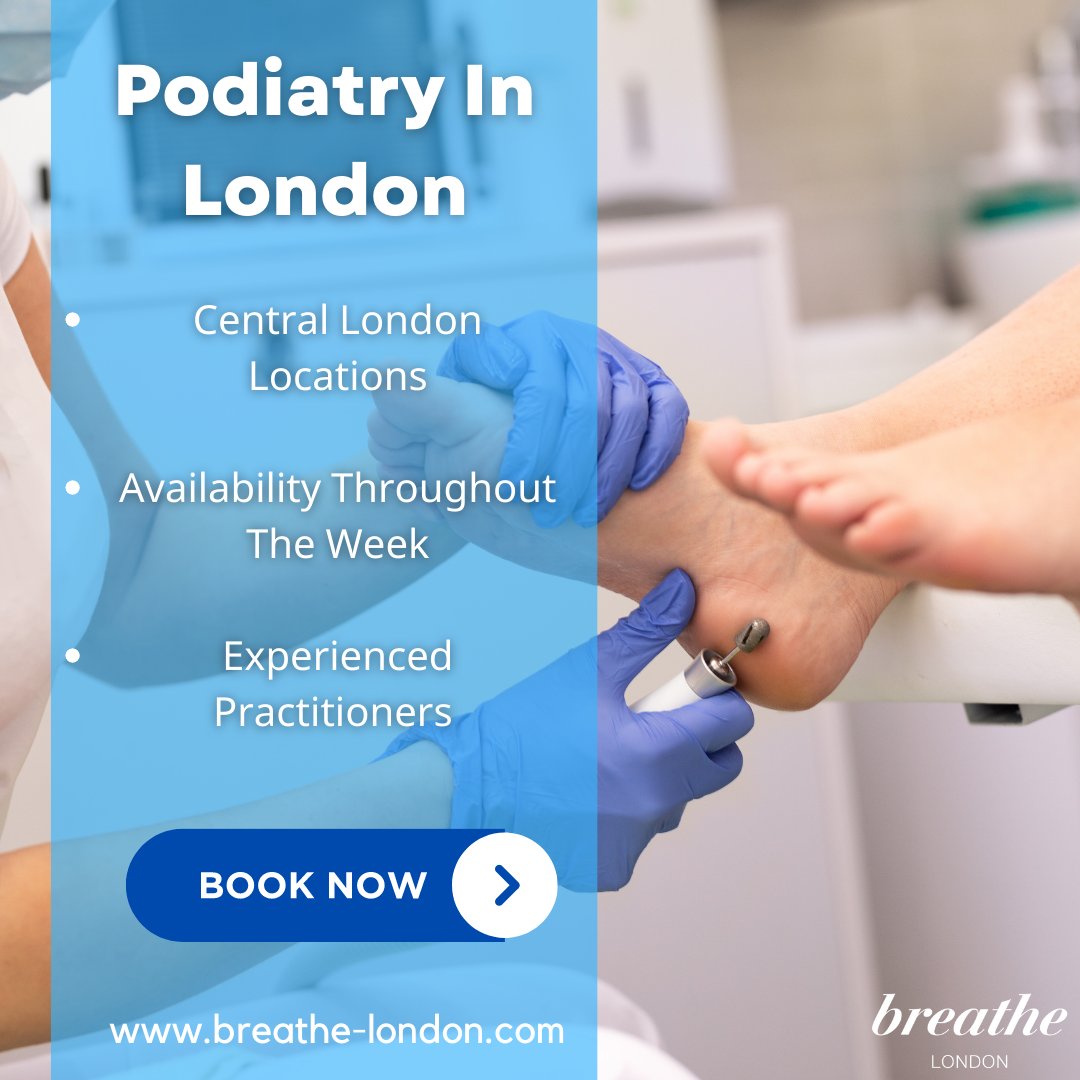 Do your feet need some TLC? 😍

Our Podiatrists are here to help 👊

Located in Central London, they can help with a variety of foot health problems ✅
⁠
#podiatry #podiatrylondon #podiatrist #foothealth #footdoctor