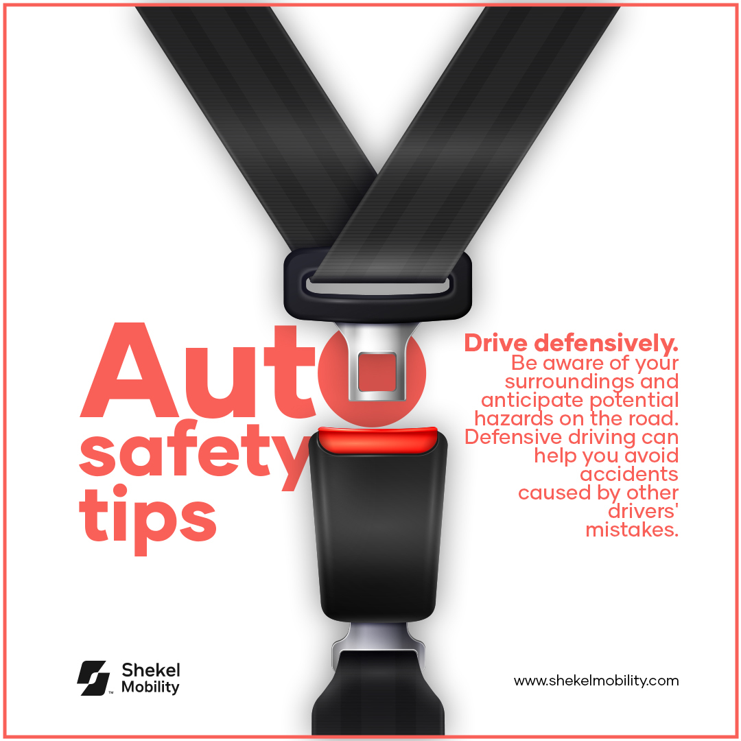 Drive Smart and Stay Safe on the Road with Defensive Driving! Be Alert and Anticipate Potential Hazards to Avoid Accidents.

#AutoSafetyTips #DefensiveDriving #StaySafeOnTheRoad.