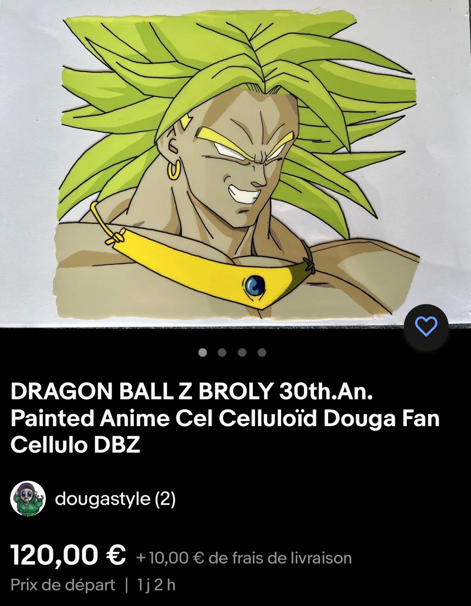 Trackdiamondz1's tweet photo. @BS4352DBZ @cirE Faites gaffe sur yahoo auction surtout ils font passer ça pour un vrai à +1000€.. 
Celui de eBay à côté c bien précisé que c une reproduction, pas mal faite d’ailleurs, il fait même des commandes je vais tester pour un saint seiya.. https://t.co/1pXsrNHp6b