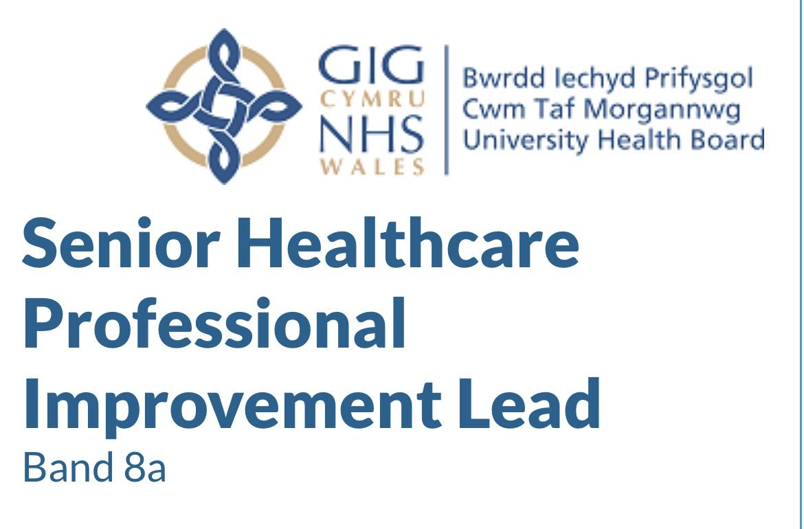 Passionate about Improvement in Healthcare? Looking to develop your skills with a fantastic team? Want to make a difference and shape the future of healthcare in <a href="/CwmTafMorgannwg/">Cwm Taf Morgannwg University Health Board</a> and NHS Wales?

Well, have I got the job for you...
healthjobsuk.com/job/v5189644 #QITwitter