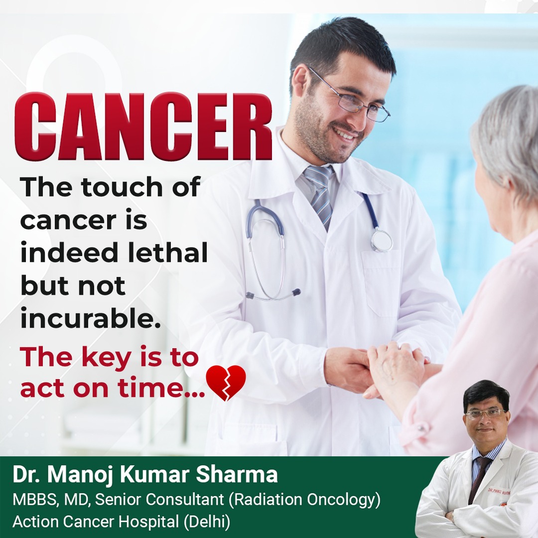 The touch of cancer may be lethal, but it is not incurable. Timely action is the key to fighting back and reclaiming your health.

#CancerAwareness #TimelyAction #FightAgainstCancer #NeverGiveUp #CancerFighters #CancerWarriors #ReclaimingHealth #BeatingCancer #DrManoj