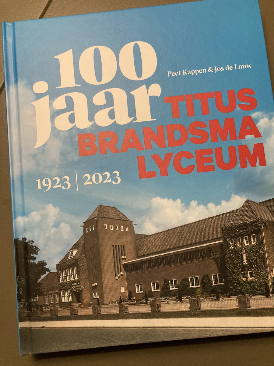 Ik heb ‘m! Wat een prachtig boek over 100 jaar <a href="/tbl_oss/">TBL</a>.